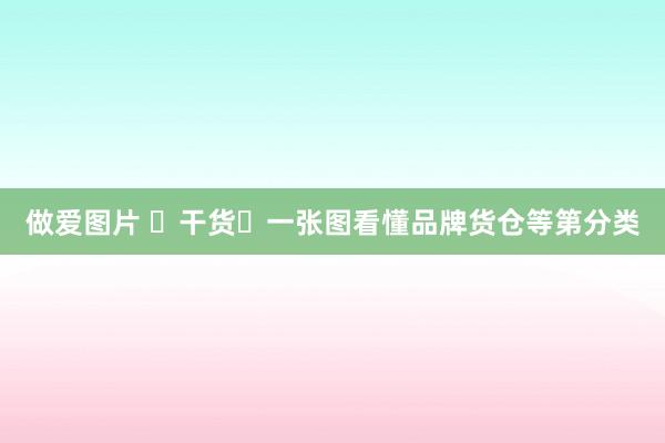 做爱图片 ✨干货✨一张图看懂品牌货仓等第分类
